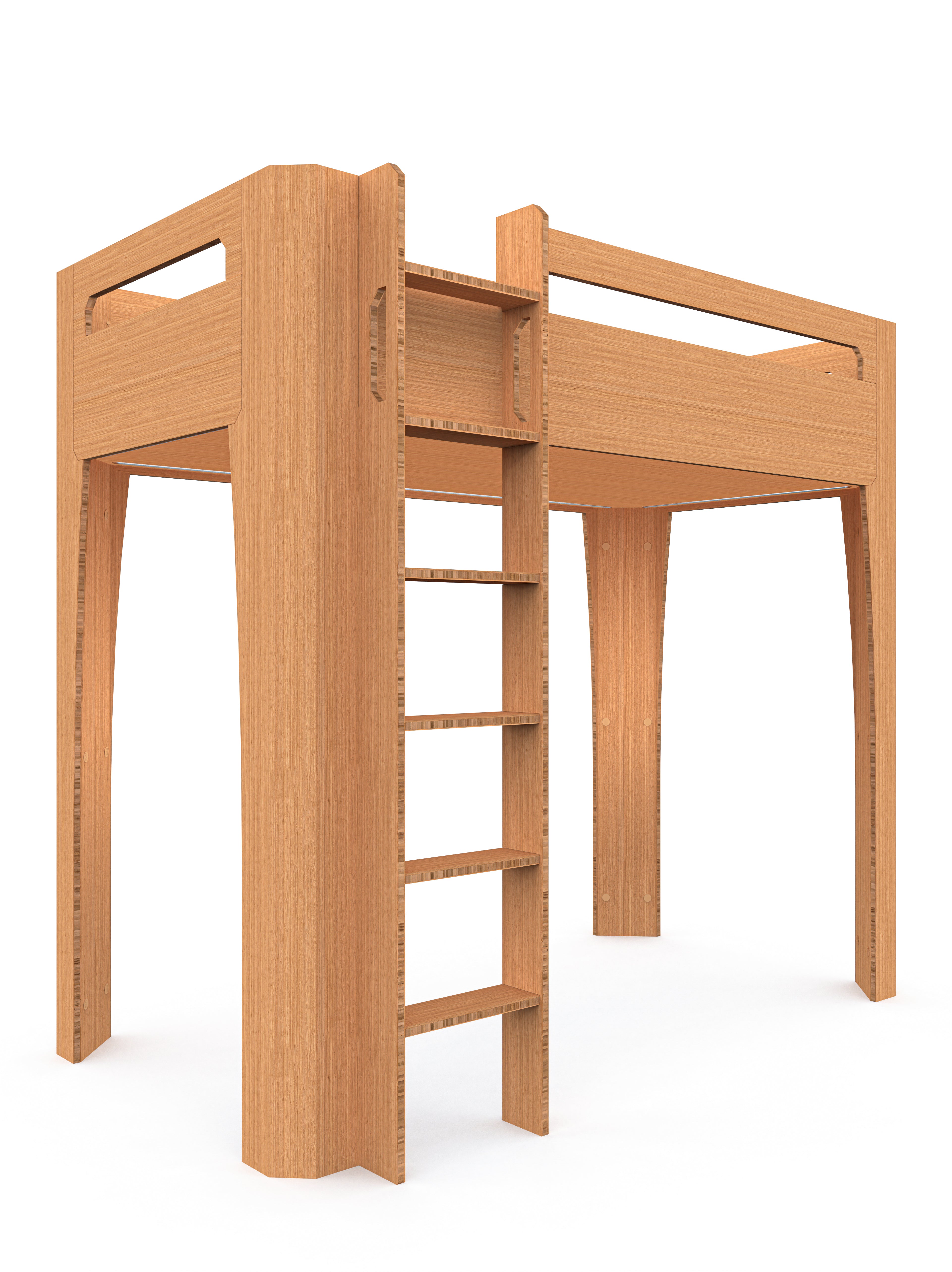 Pup Series | Children's Loft Bed | Essentials