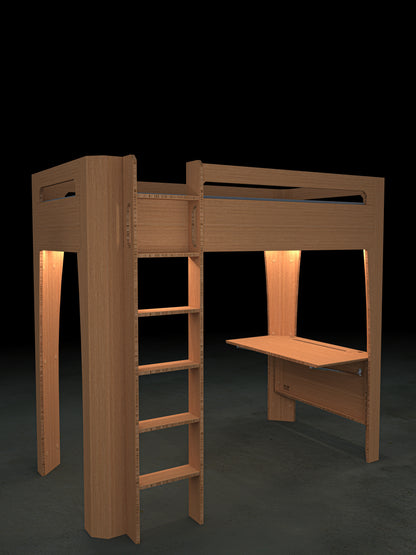 Pup Series | Children's Loft Bed | Scholar