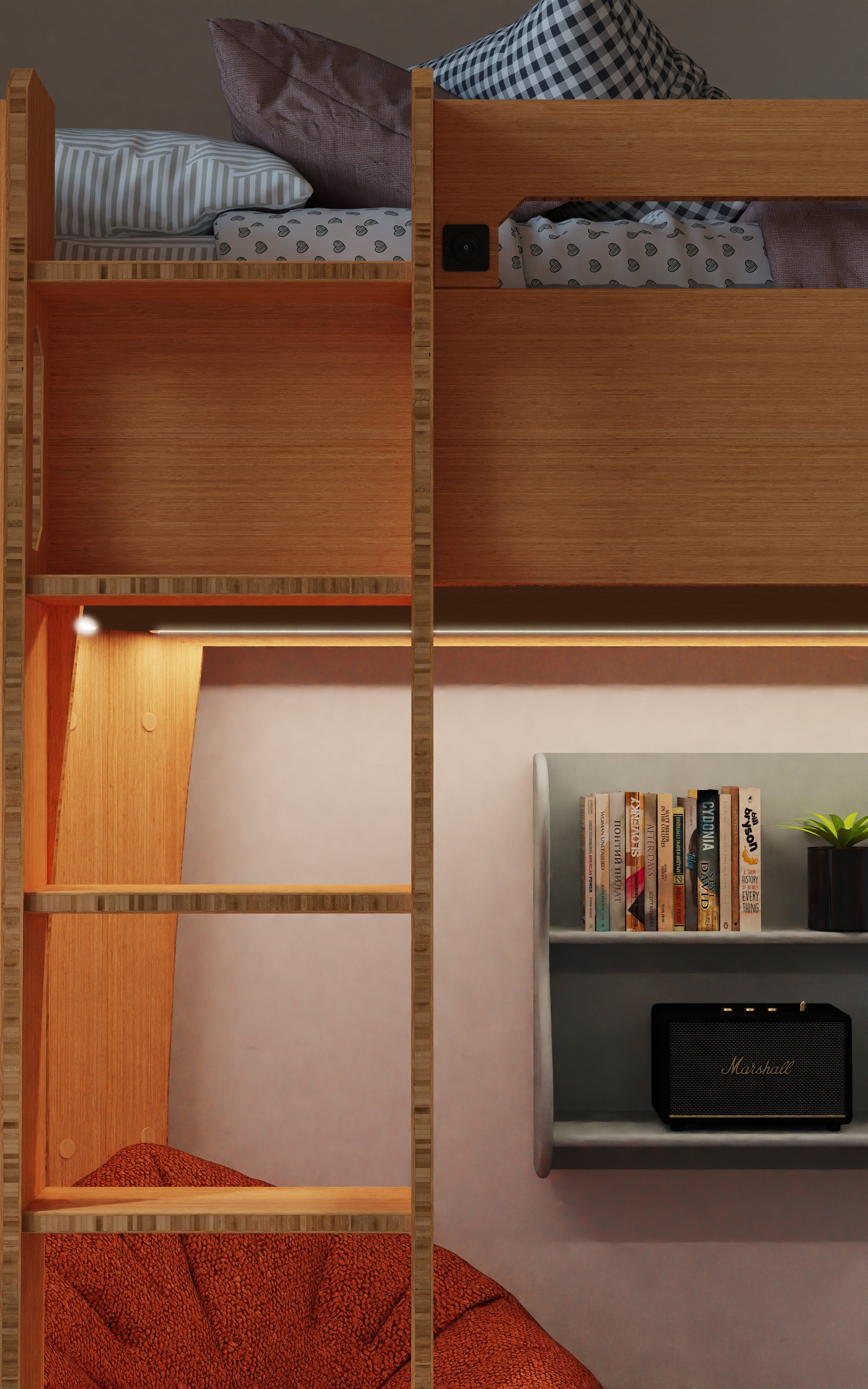 Pup Series | Children's Loft Bed | Scholar